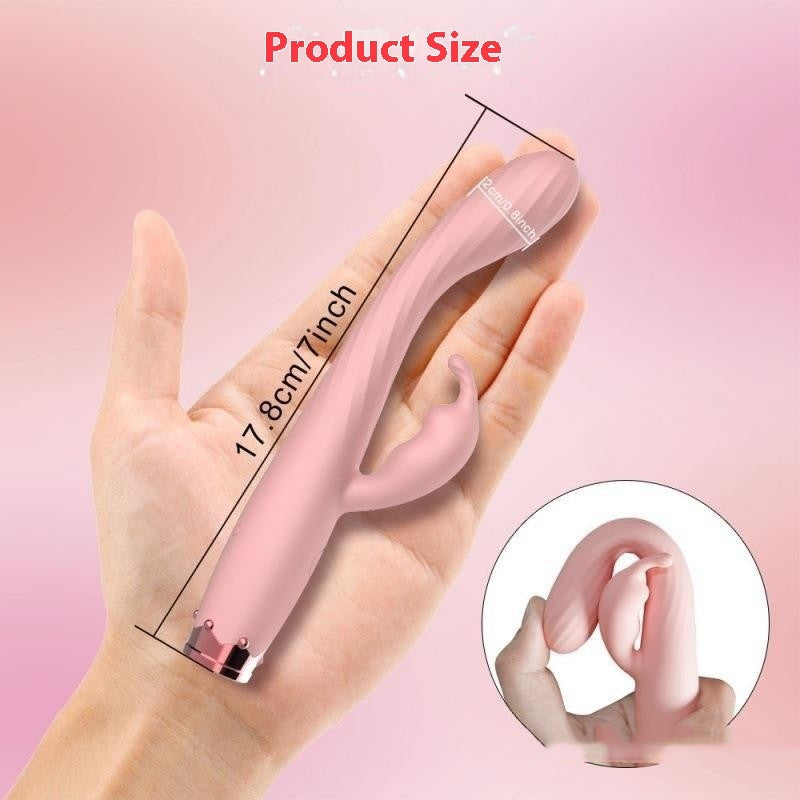 Vibration Rabbit Stick Women's Masturbation Device Mute Soft