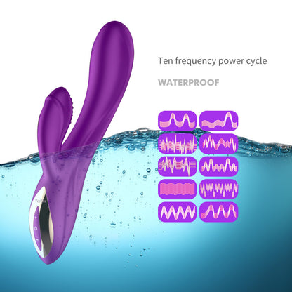 Vibration massage stick silicone