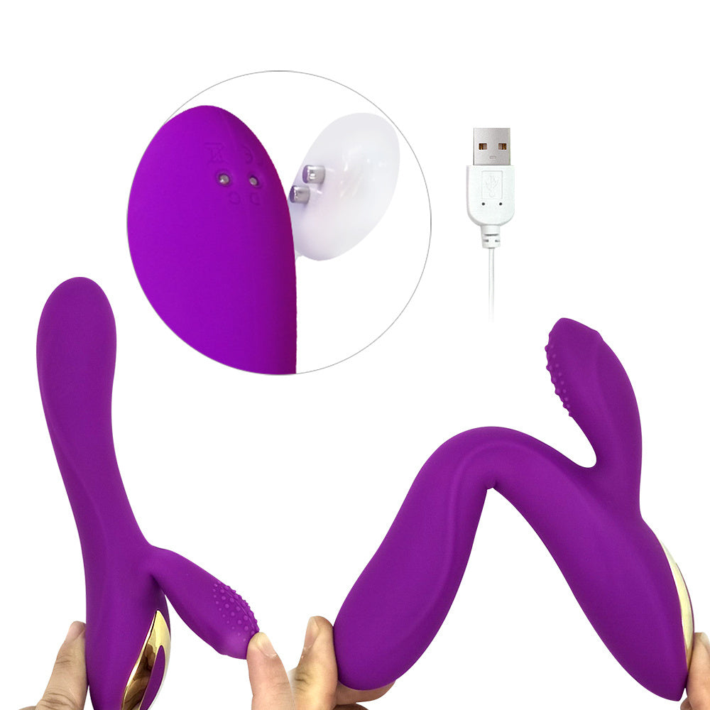 Vibration massage stick silicone