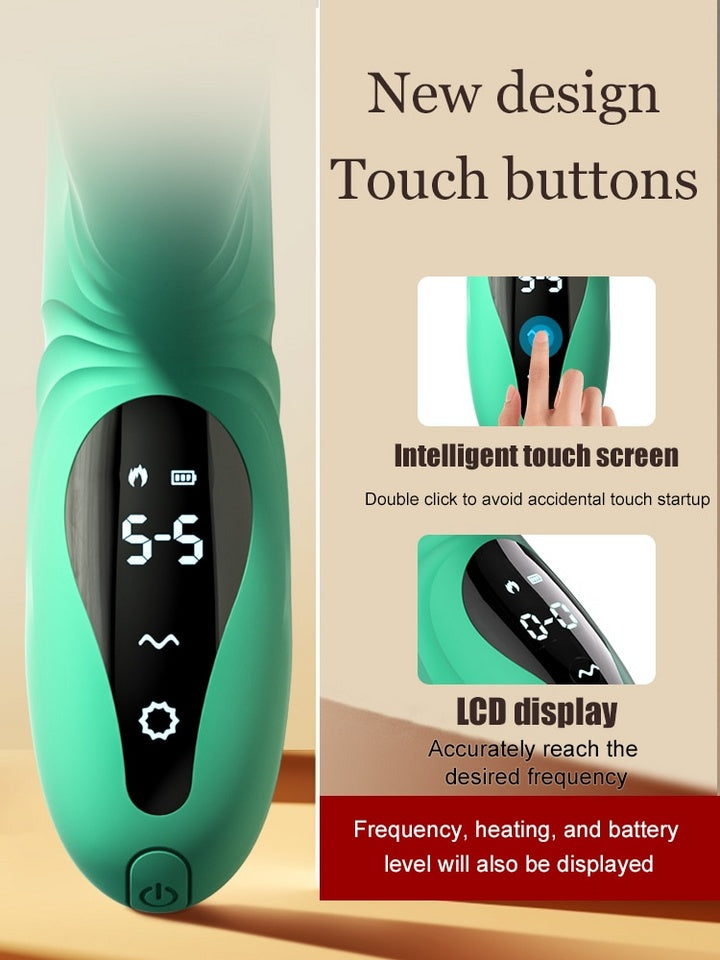 Electric Heating Retractable Vibration Toy For Women