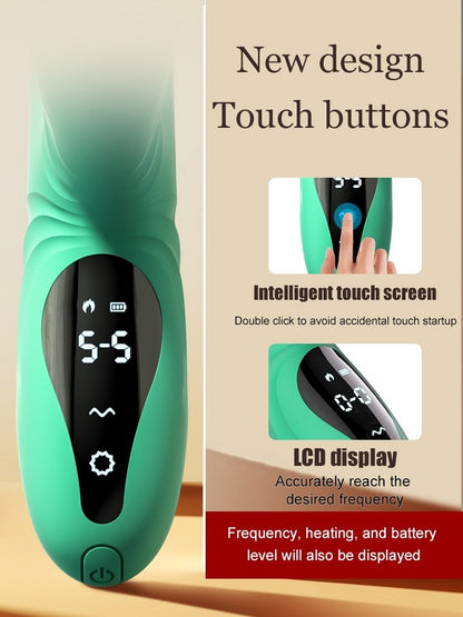 Electric Heating Retractable Vibration Toy For Women