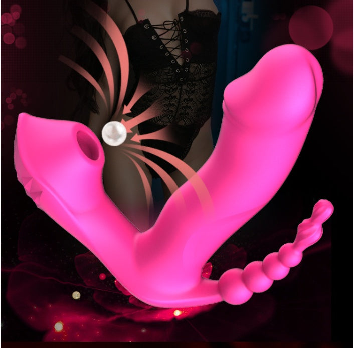 Vibration Remote Control Invisible Female Wear Phallus Toys