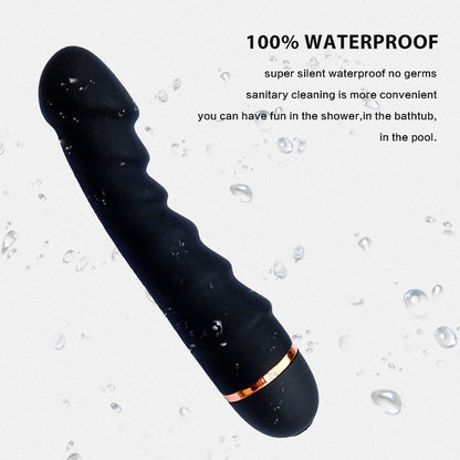 Waveform Vibration G-spot Supplies Female Silicone Stick