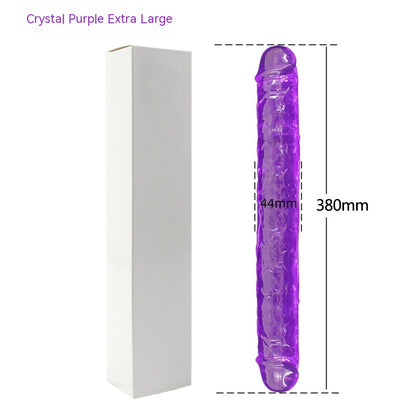 Super Thick Simulation Double Head Dildo Lala Female