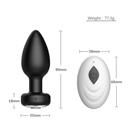 Wireless Remote Control Vibration Toy