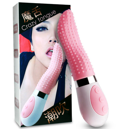 Women's Silicone Vibration Electric Tongue