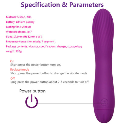 Rechargeable Creative Silicone Toys For Women