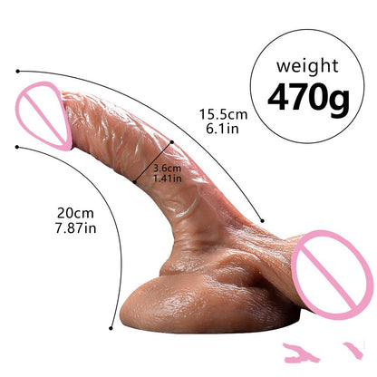 Super Soft Dildo Women's Products With Eggs