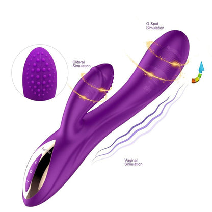 Vibration massage stick silicone