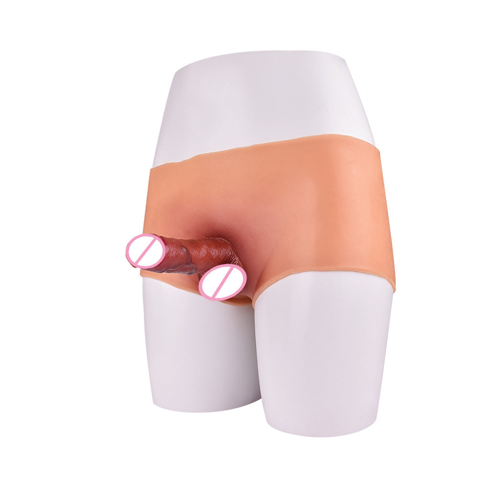 Women's Wearable Dildo Pants Liquid Silicone