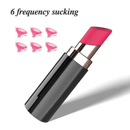 Sucking Lipstick Shape Vibration Toy