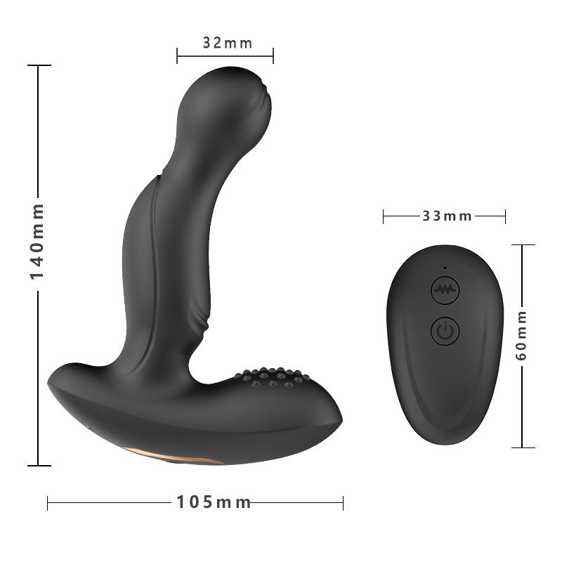 Button Butt Plug Vibrators G-spot Vibration Massager