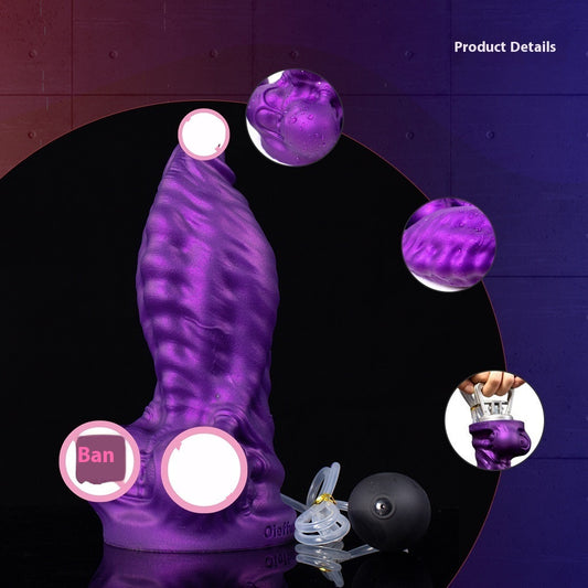 Spray Ejaculation Shaped Toy Dildo