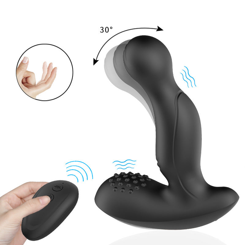 Button Butt Plug Vibrators G-spot Vibration Massager