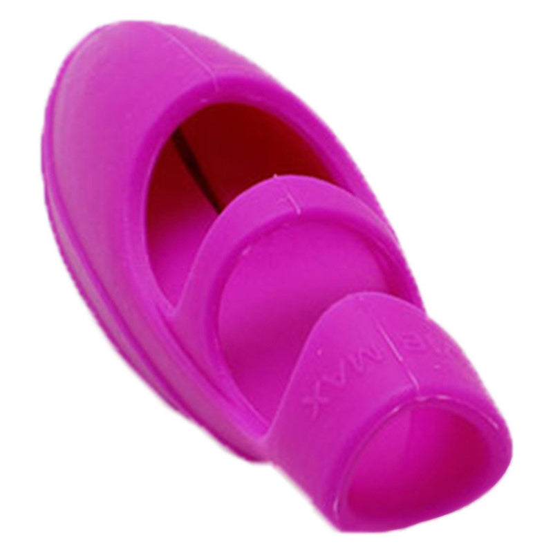 Silicone Stimulating Finger Vibration Sleeve