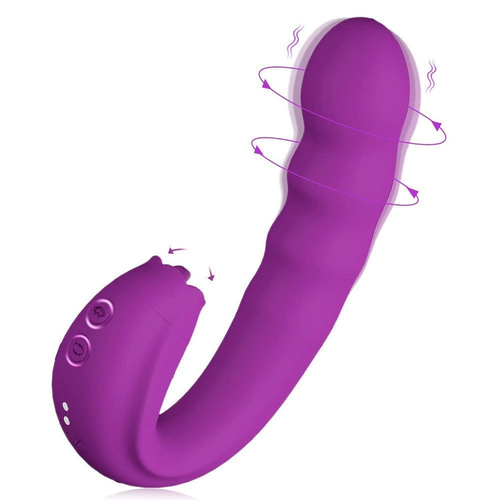 Women's Fashion Casual Tongue Licking Vibration Swing Massager