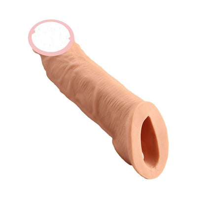 Exotic Condom Crystal Vibration Barbed Men's Penis Ring