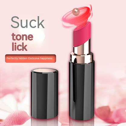 Sucking Lipstick Shape Vibration Toy