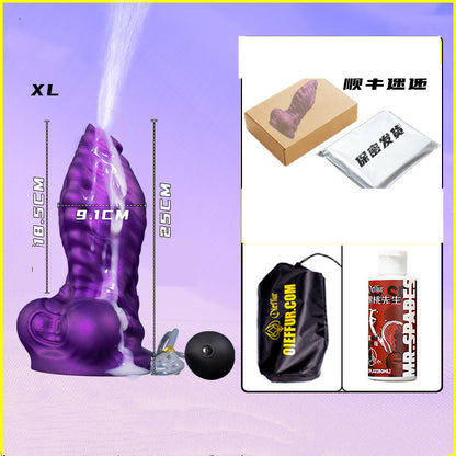 Spray Ejaculation Shaped Toy Dildo