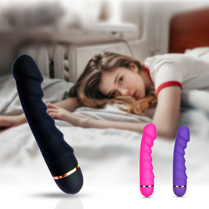 Waveform Vibration G-spot Supplies Female Silicone Stick