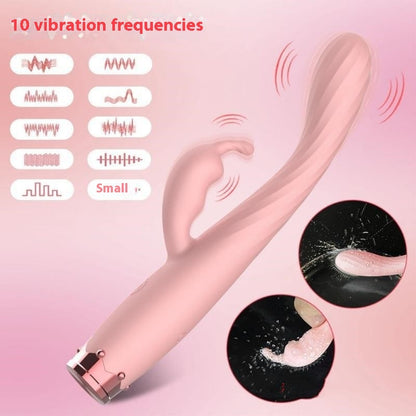 Vibration Rabbit Stick Women's Masturbation Device Mute Soft