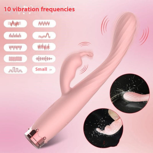 Vibration Rabbit Stick Women's Masturbation Device Mute Soft