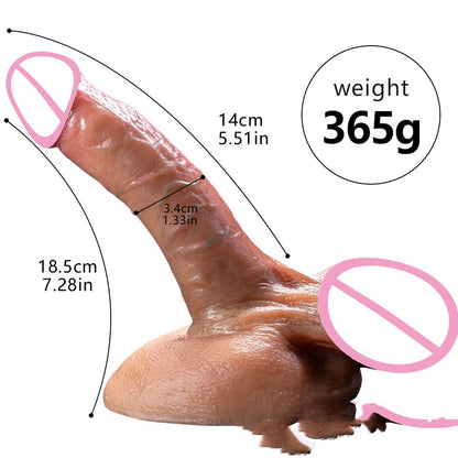 Super Soft Dildo Women's Products With Eggs