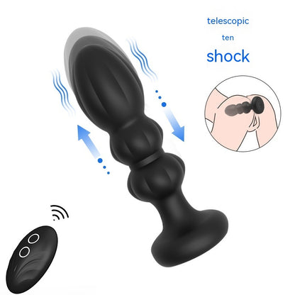 Electric Wireless Remote Control Telescopic Vibration Toy