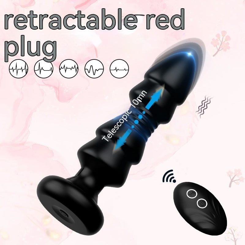 Electric Wireless Remote Control Telescopic Vibration Toy