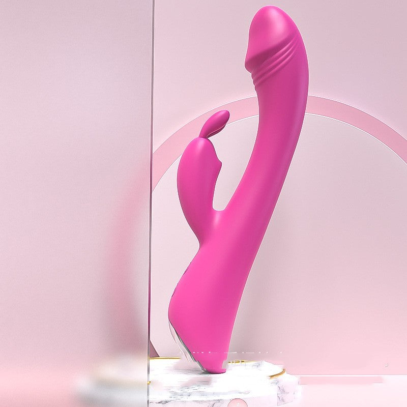 Rose Red Vibrating Spear Toys For Women