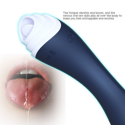 Tongue Licking Silent Waterproof Multi Frequency Vibration Rod