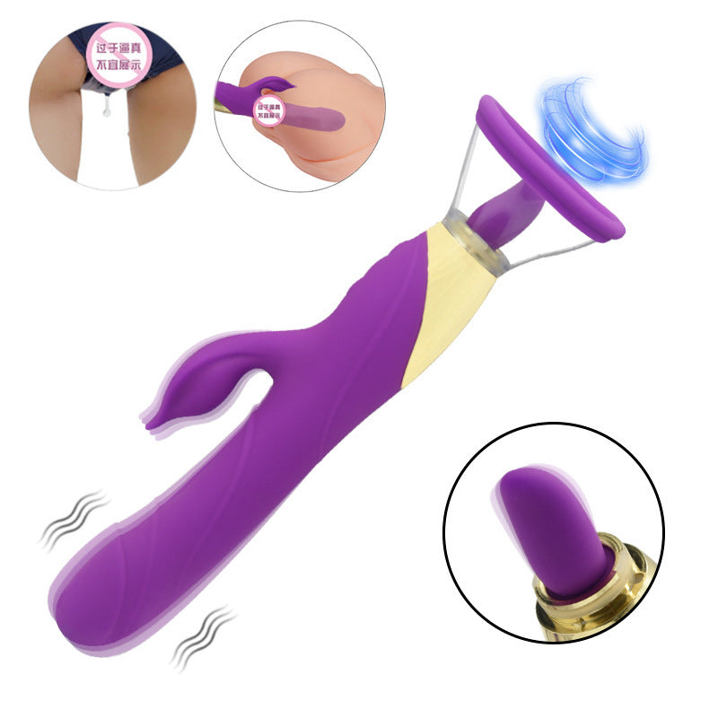 Vibration Automatic Heating Suction Tongue Licker