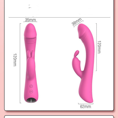 Rose Red Vibrating Spear Toys For Women