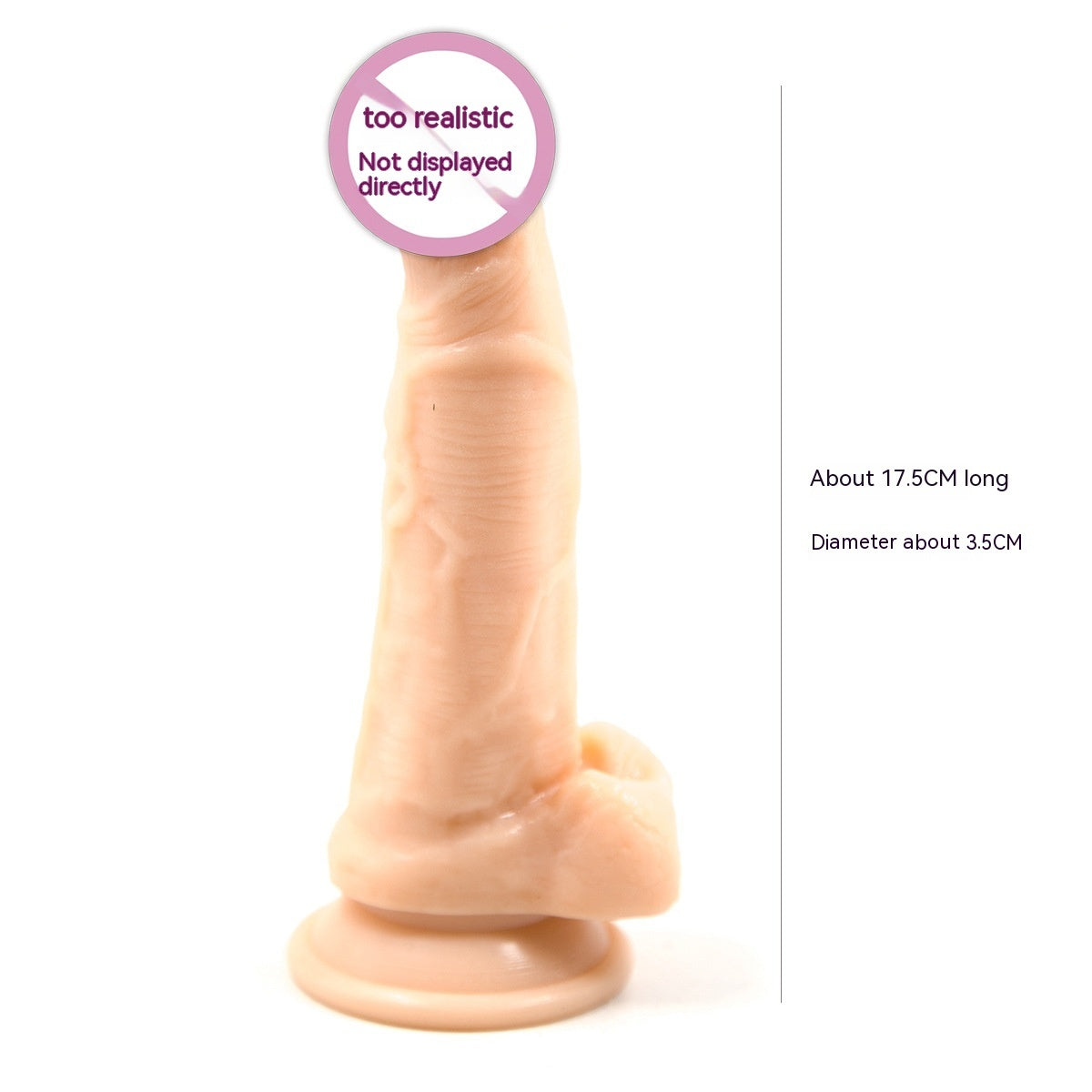 Flesh Color Penis Sucker With Egg Penis Sex Toys For Men And Women