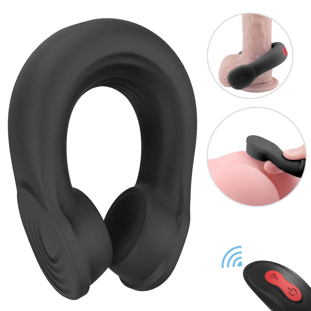 Headset Shape Horseshoe Ring Vibration