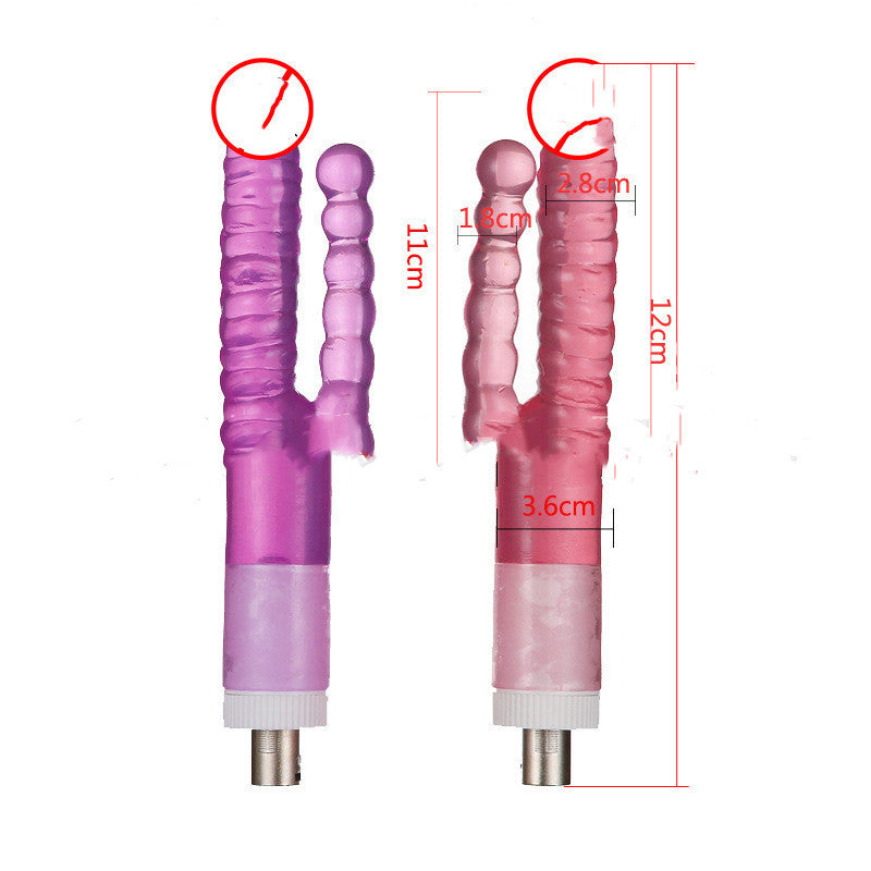 3 Insert Gun Machine Accessories Simulation Dildo Female Masturbation Adult Products