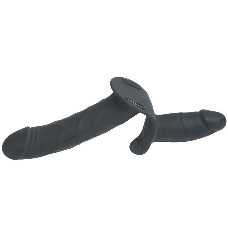 Wearing Dildo Fake Dual Vibration Remote Control Model