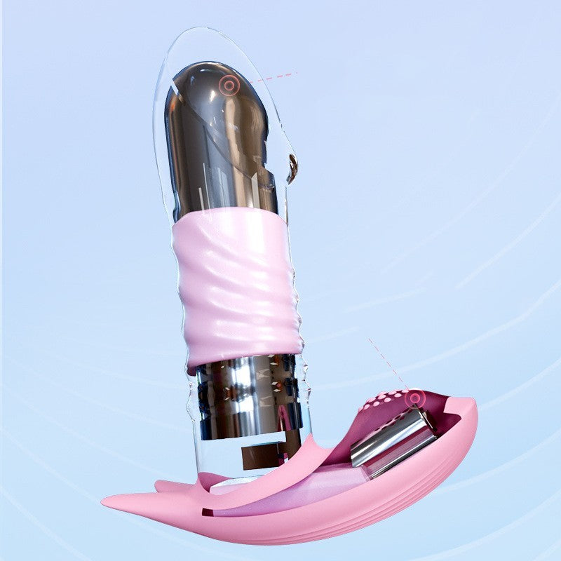 Wireless Remote Control Telescopic Vibration Female